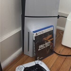 Sony PS5 Console with DualSense Controller - White and Black